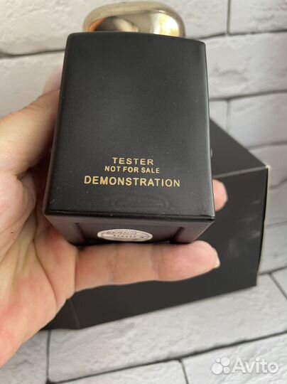 Armani prive cuir noir тестер