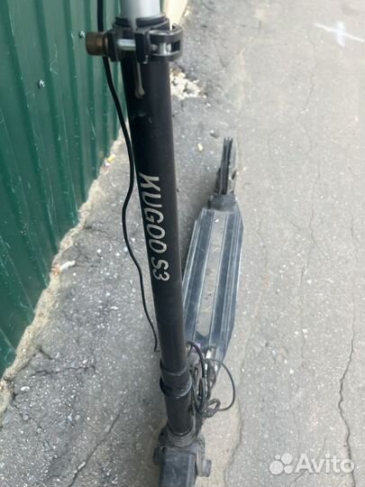 Электросамокат kugoo s3 бу