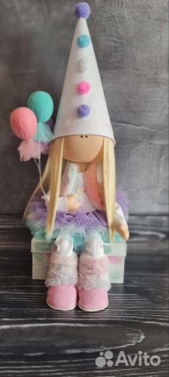 Кукла тильда большая 50 см