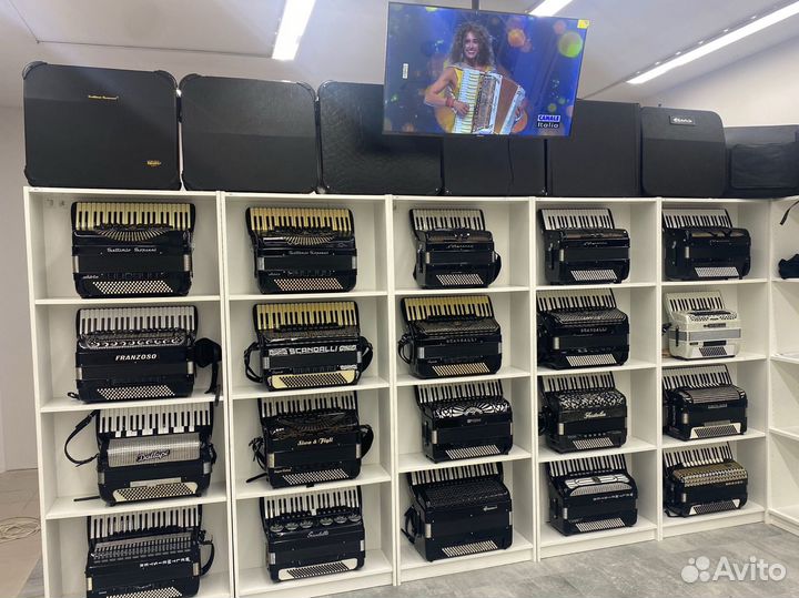 Лучшие итальянские и немецкие аккордеоны