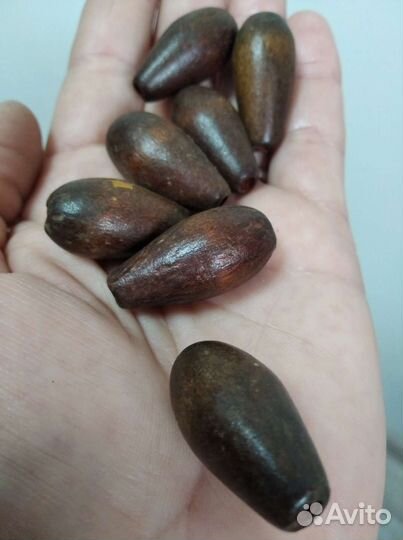 Концевики деревянные/ рукоделие/ макраме/украшения