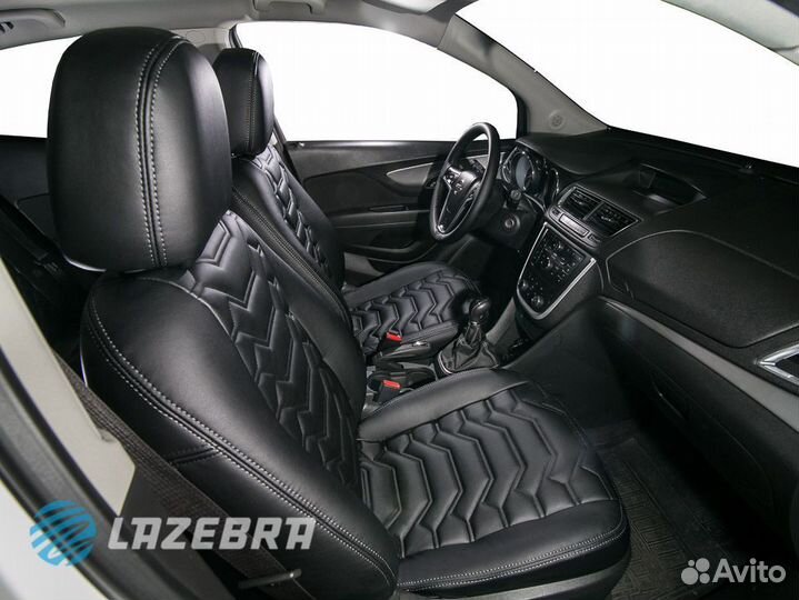 Чехлы из экокожи для Opel Vectra