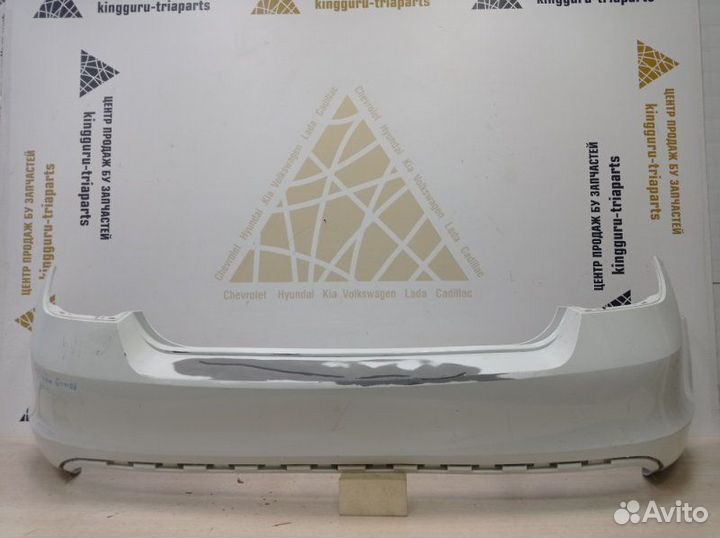 Бампер задний Skoda Rapid 1 NH3 до рестайлинг
