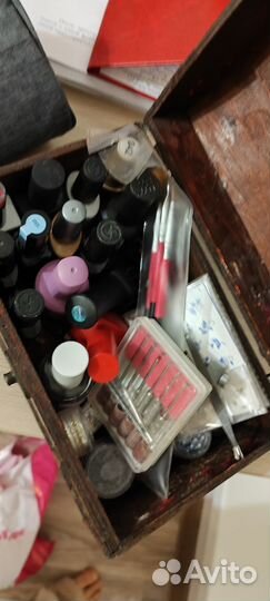 Аппарат для маникюра, лампа, лаки