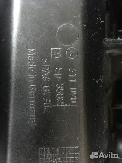 Впускной коллектор 611 двигатель Mercedes W638