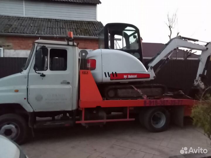 Аренда мини экскаватора копка траншей и ямобура