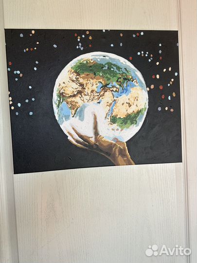 Готовая картина по номерам