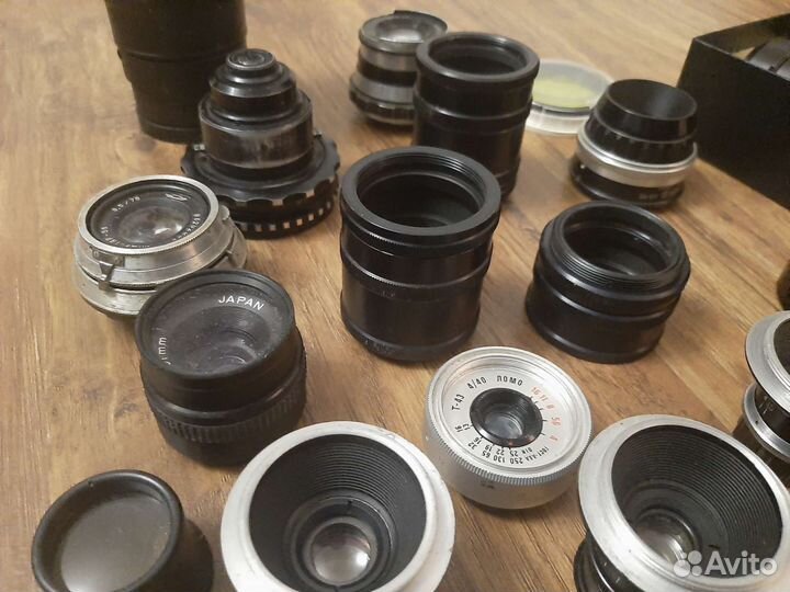 Фотообьективы пакетом