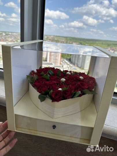 Клубничный букет,фруктовый букет, цветы казань