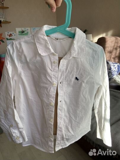 H&M Рубашка/брюки 5-6 лет