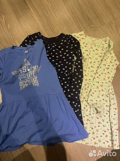 Детские вещи пакетом на девочку 110