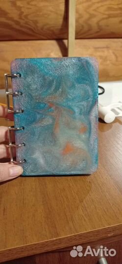 Блокнот из эпоксидной смолы