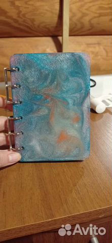 Блокнот из эпоксидной смолы