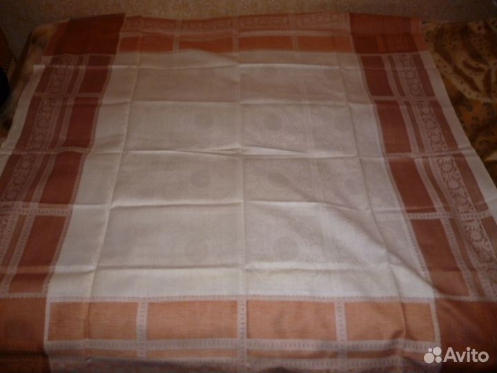 Скатерти льняные и хлопковые из СССР