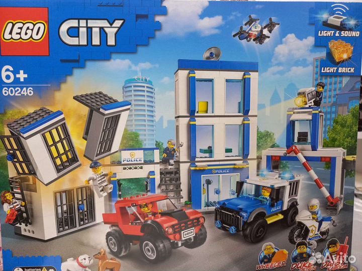 Lego City 60246, полицейский участок