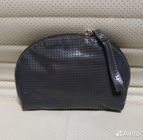 Косметичка Cosmetics bag 077 лак кожа 17*12 Россия
