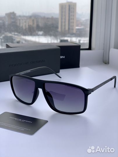 Очки Porsche Design черные поляризационные