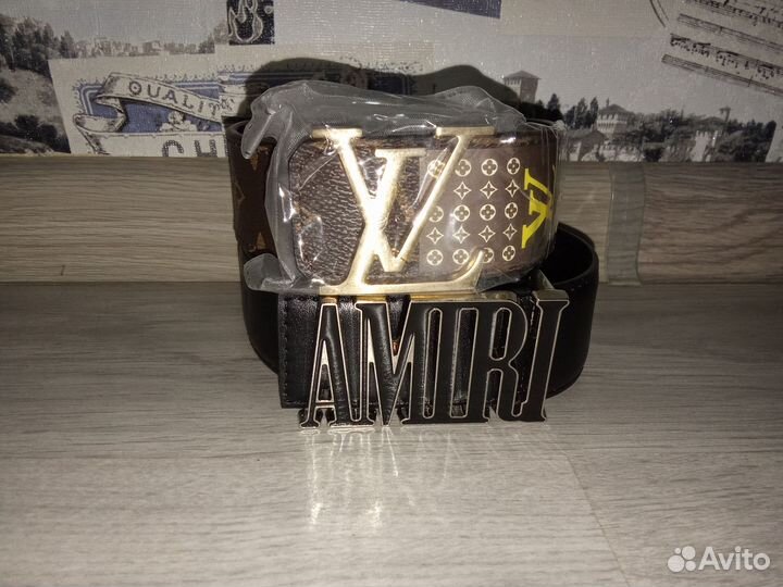Louis vuitton ремень amiri