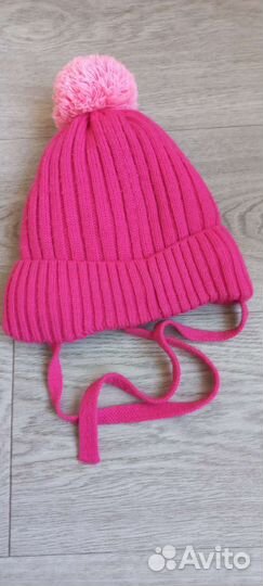 Шапка для девочки р.52 зимняя