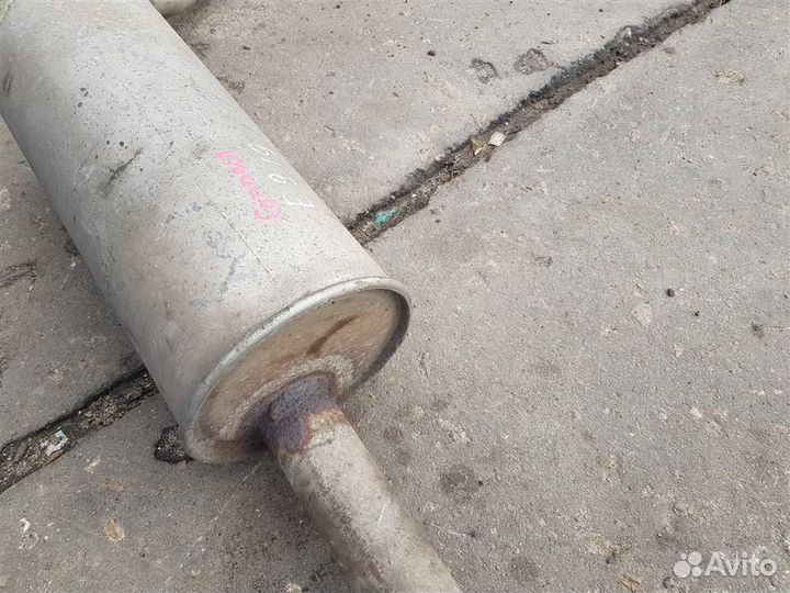 Труба выхлопная (Глушитель) форд Connect