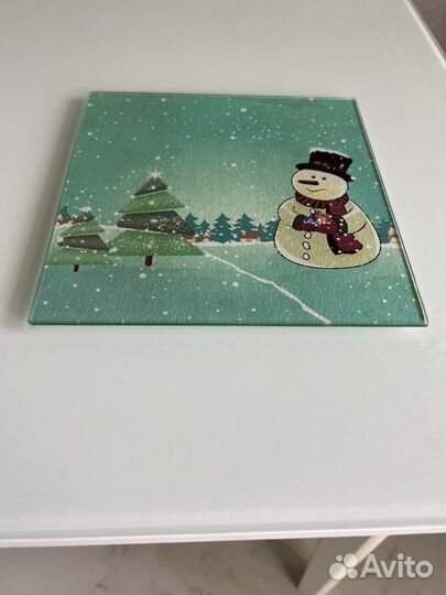 Новогодние тарелки и формы для запекания