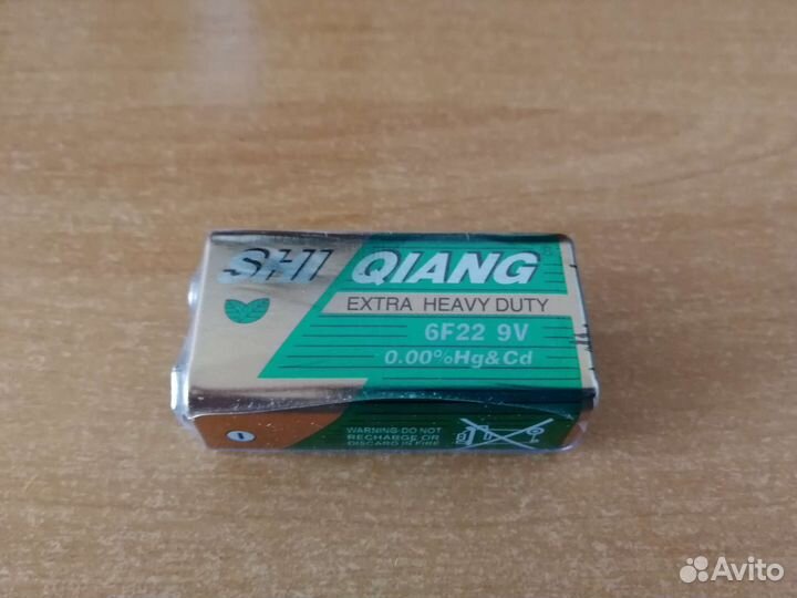 Батарейка Shi Qiang 6f22 9v