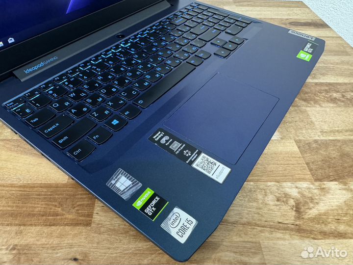 2022 Lenovo i5-10300H 16Gb GTX1650Ti SSD512+1000Gb