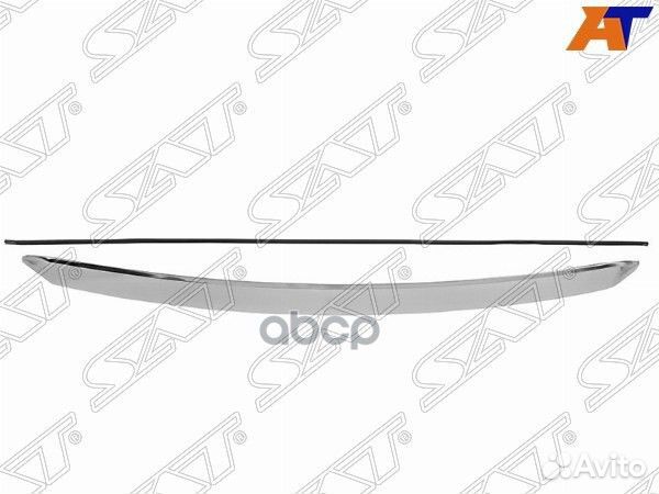 Молдинг капота toyota hilux 15-20 ST-TY98-015M