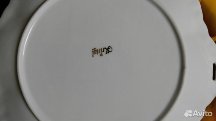 Стаканы хрусталь,сервиз гдр kahla