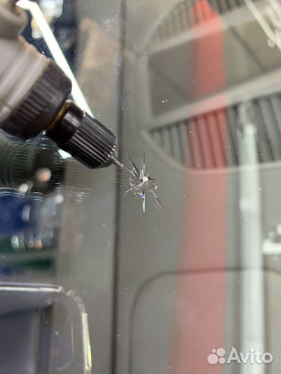 Обучение ремонт автостекла скол и трещина