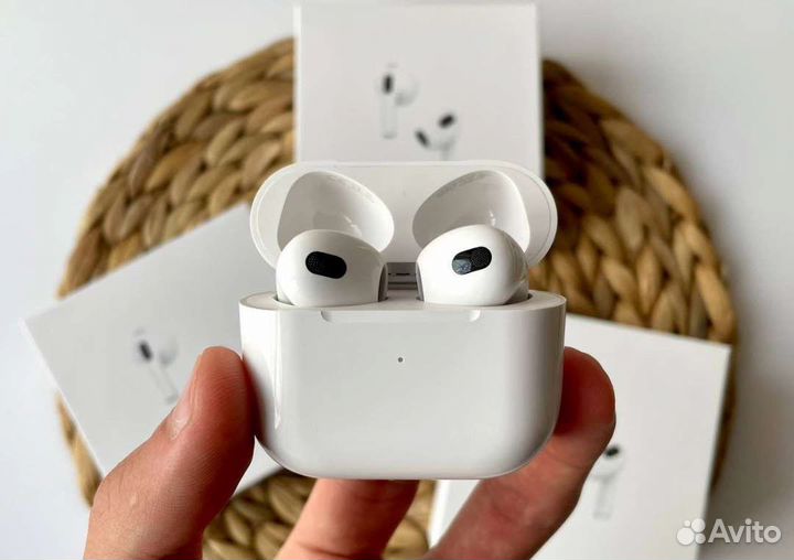 Airpods 3 premium max plus(2023) новые +чехол