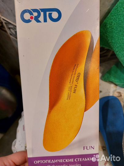 Стельки ортопедические детские