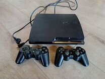 Игровая приставка ps3 slim прошитая