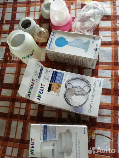 Насадки для кормления, бутылочки для кормления