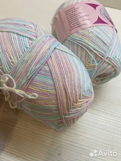 Нитки для вязания Полет Камтекс