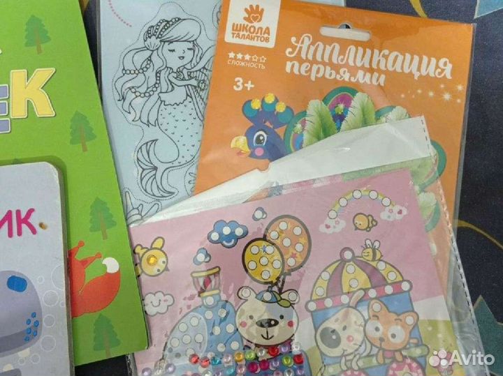 Детские раскраски, творчество, книжки