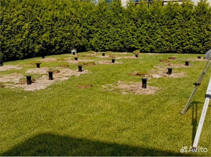 Винтовые сваи + монтаж