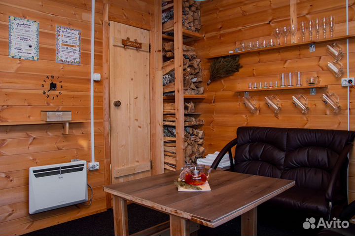 Баня на дровах, бассейн, беседка 