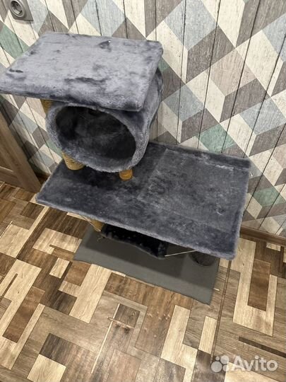 Домик для кота когтеточка