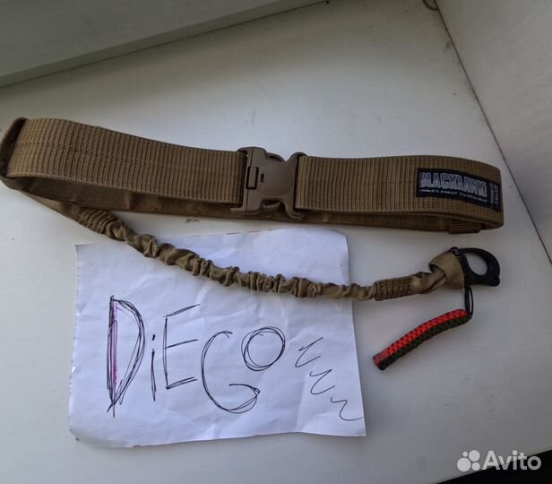 Ремень blackhawk+ланьярд