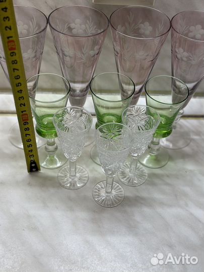 Цветное стекло, хрусталь СССР