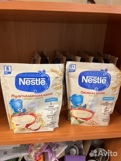 Детские каши нестле