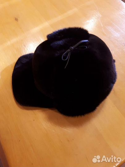 Норковая шапка мужская