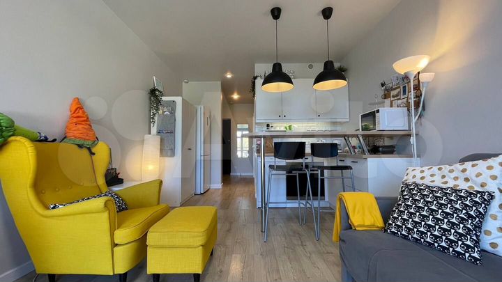 Квартира-студия, 34 м², 16/17 эт.