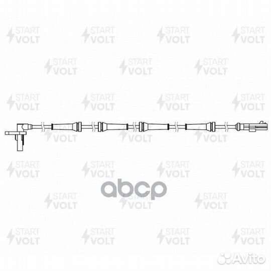 Датчик ABS для а/м Renault Duster (10) /Duster II