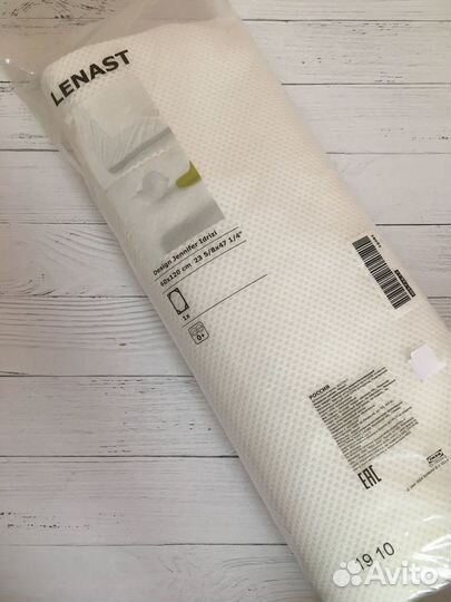 Наматрасник икеа ленаст 60х120 см