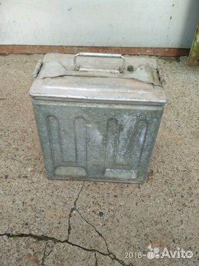 Ящик стальной оценкованый военный
