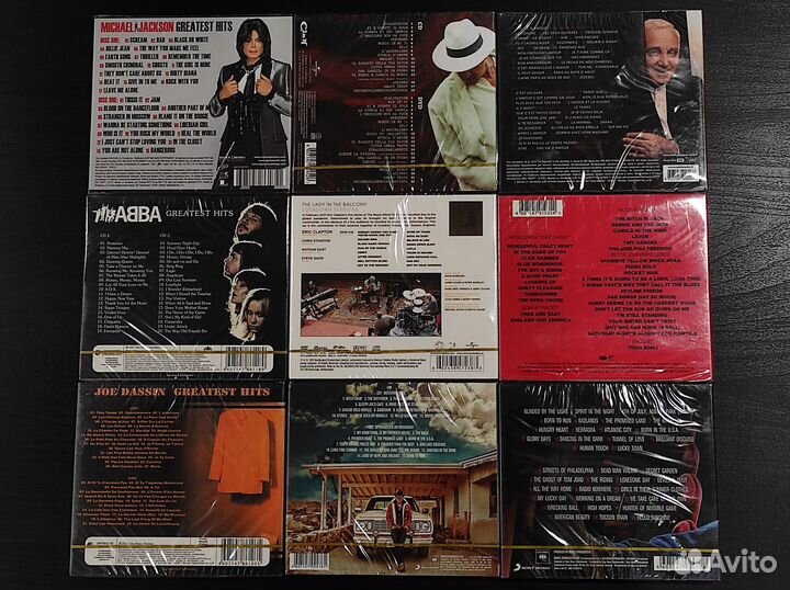 Jackson Aznavour Abba Clapton Dassin 2CD Hits