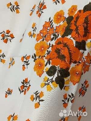 Скатерть льняная СССР новая