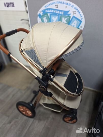 Новая лёгкая коляска трансформер 2в1